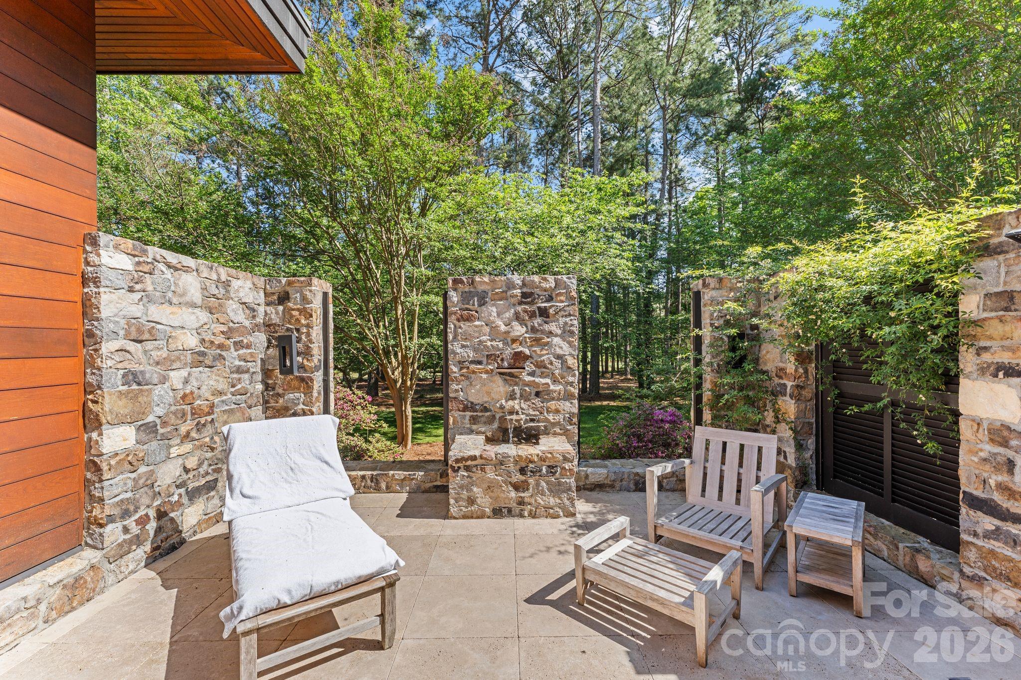 1795 Faires Road Rock Hill, SC 29730 - Photo 33 of 48 a view of patio with table and chairs and potted plants