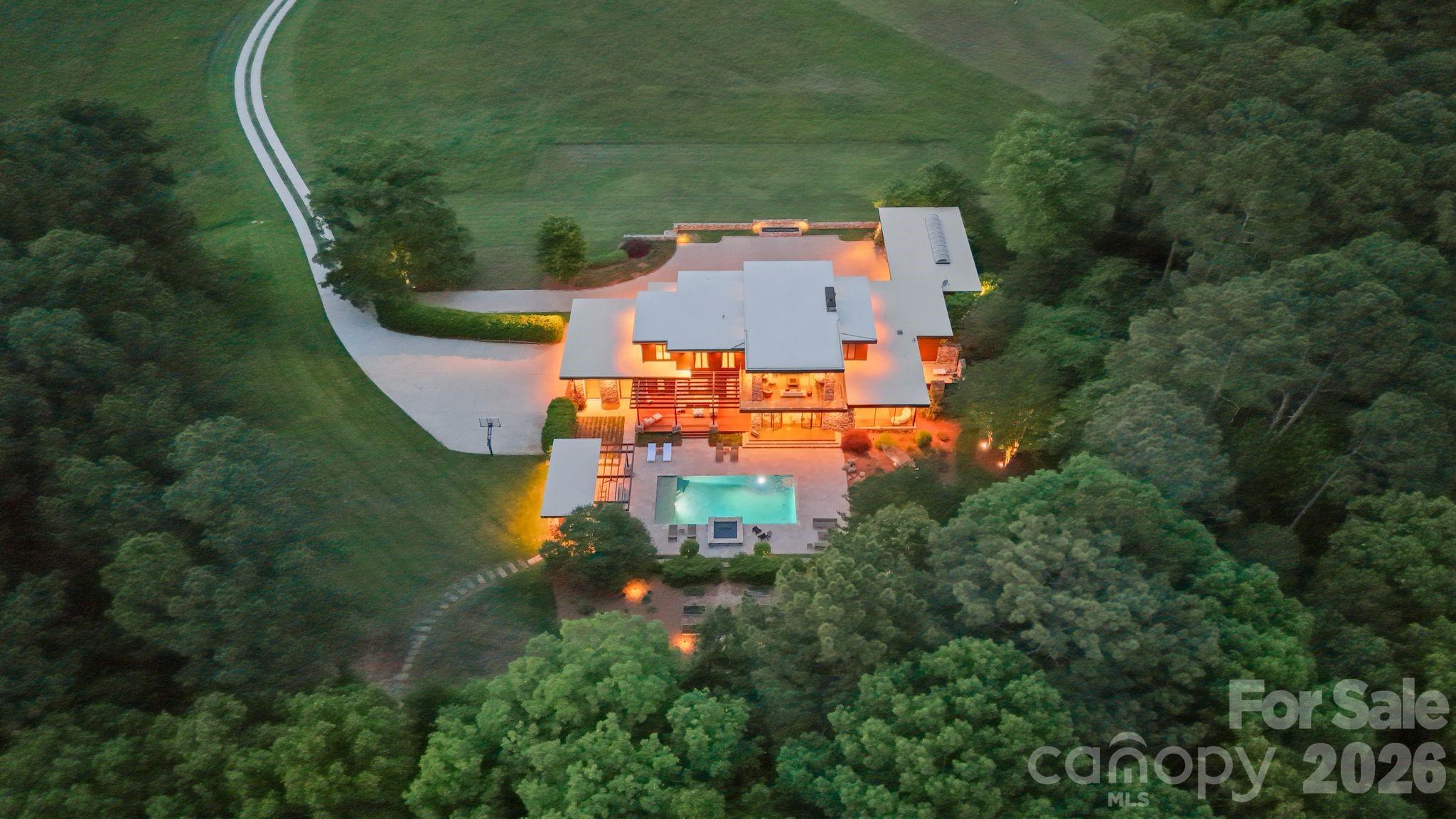 1795 Faires Road Rock Hill, SC 29730 - Photo 40 of 48 an aerial view of a house with a garden