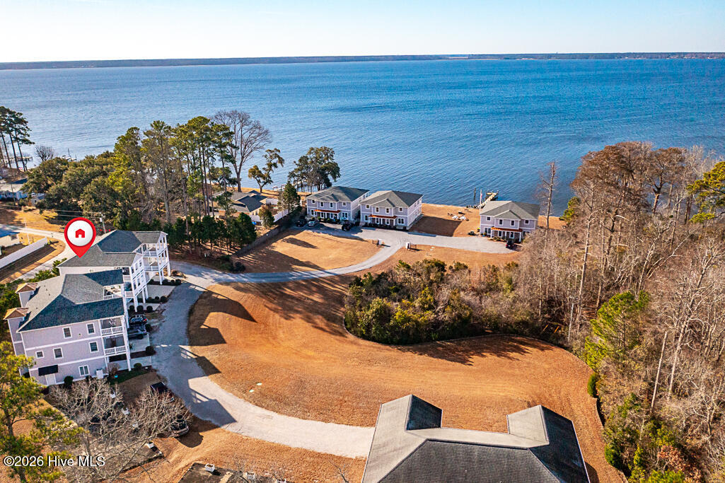 1129 Bennett Road, Unit 1B Minnesott Beach, NC 28510 - Photo 5 of 35 Aerial View