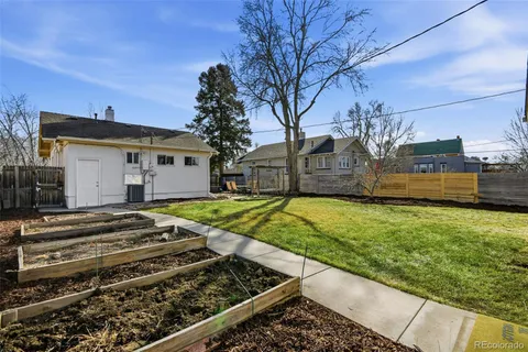 a house view with a swimming pool
