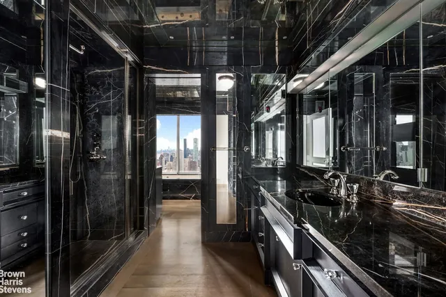 a city view with lot of high rise buildings