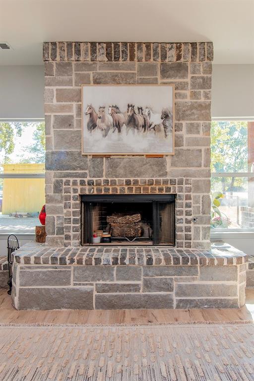 280 Lanier Road Combine, TX 75159 - Photo 17 of 36 a view of fireplace and window