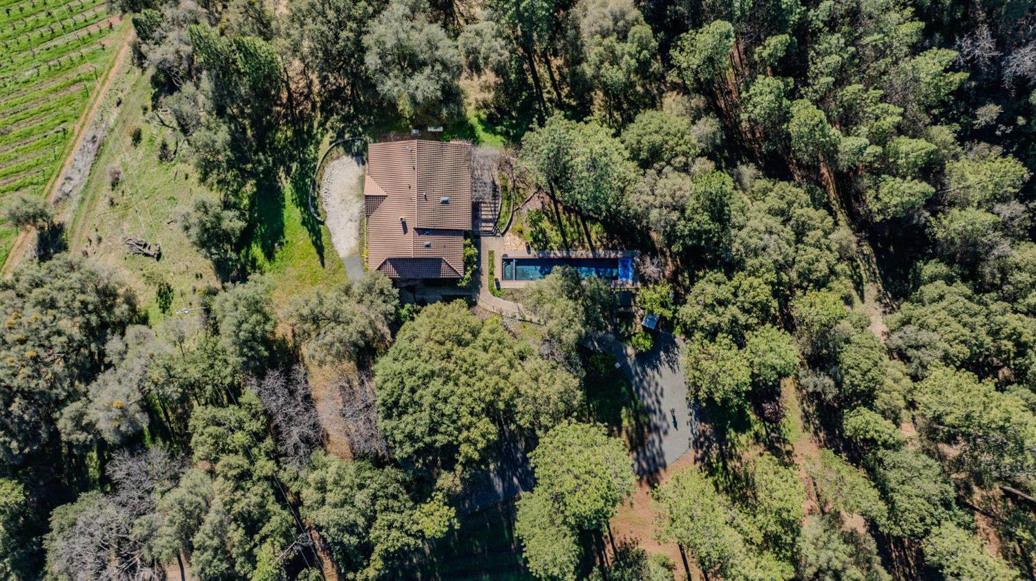 22707 Upton Road Plymouth, CA 95669 - Photo 82 of 99 an aerial view of a house with yard