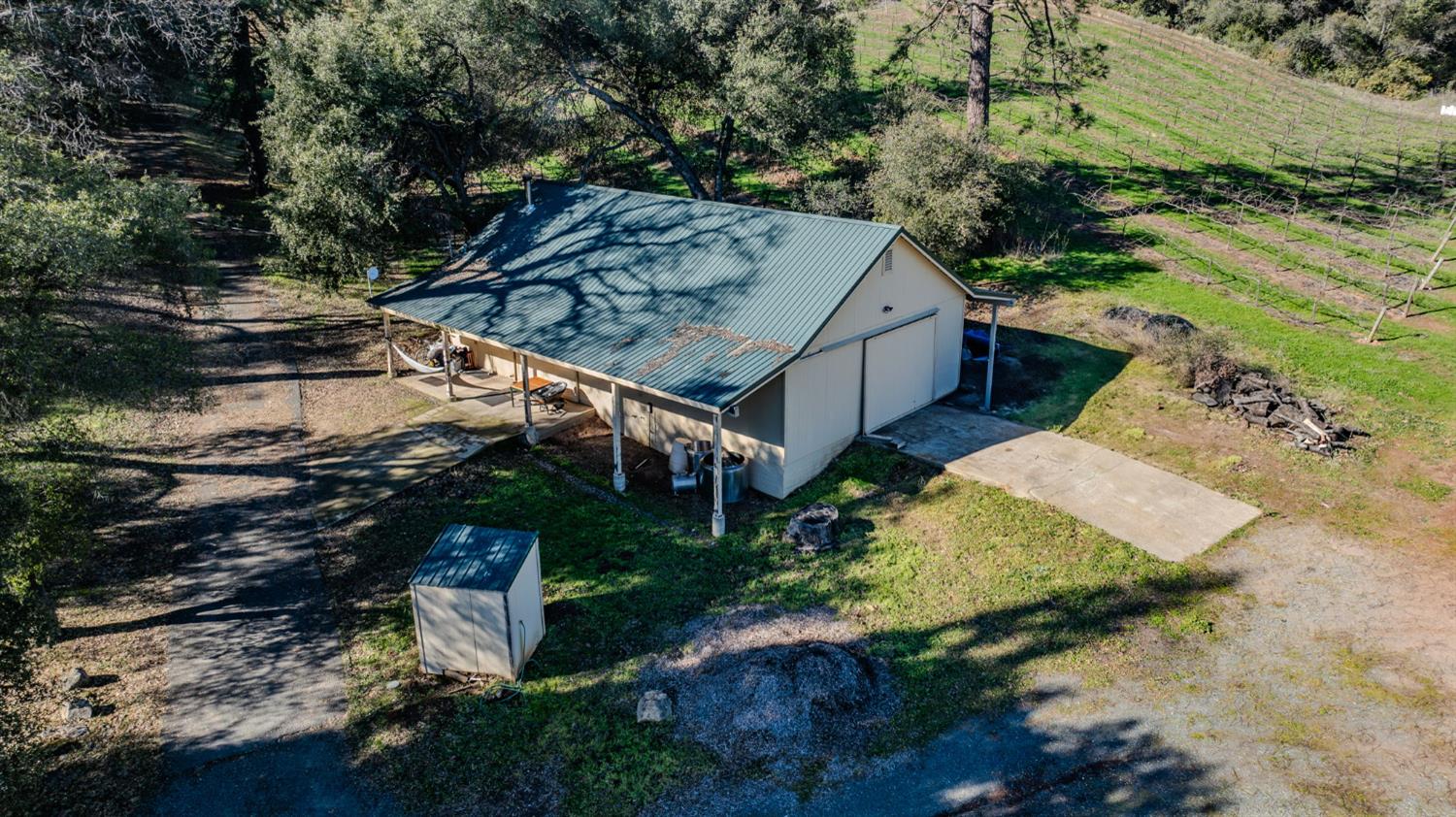 22707 Upton Road Plymouth, CA 95669 - Photo 84 of 99 an aerial view of a house with a yard