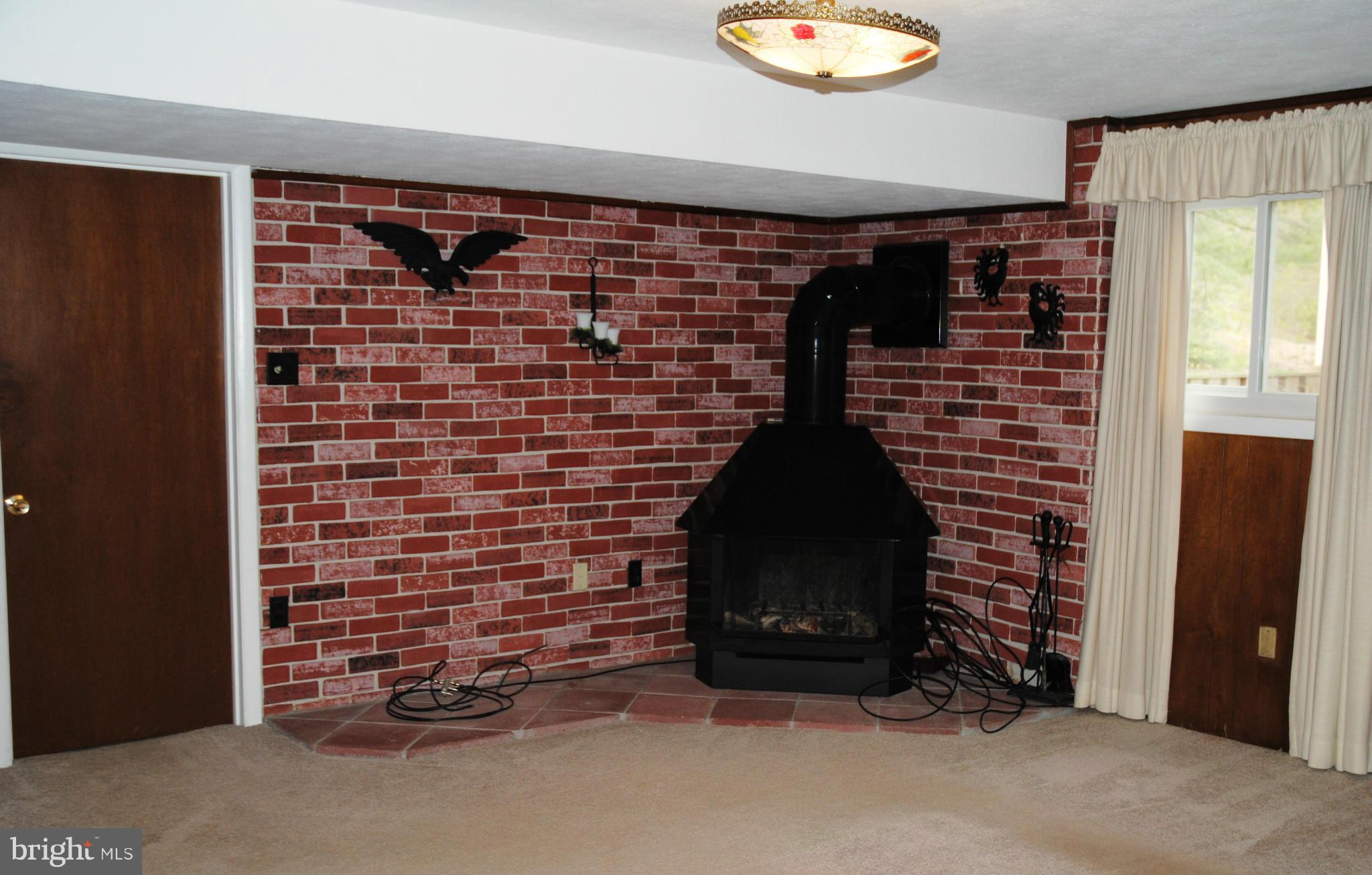 13008 Tamarack Road Silver Spring, MD 20904 - Photo 14 of 30 Recreation Room: Wood burning Stove