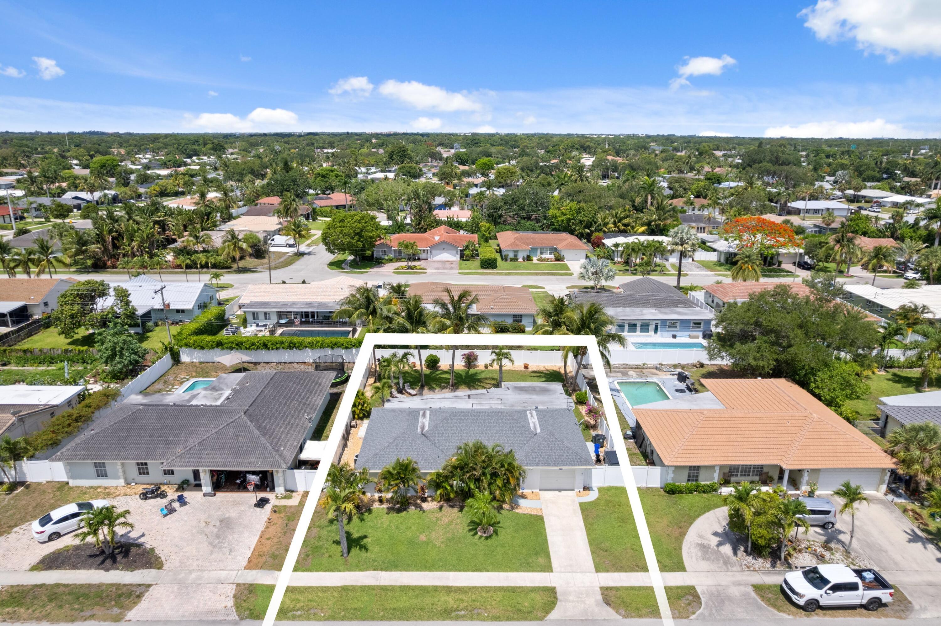 1151 Southwest 12th Avenue Boca Raton, FL 33486 - Photo 25 of 39 Aerial View