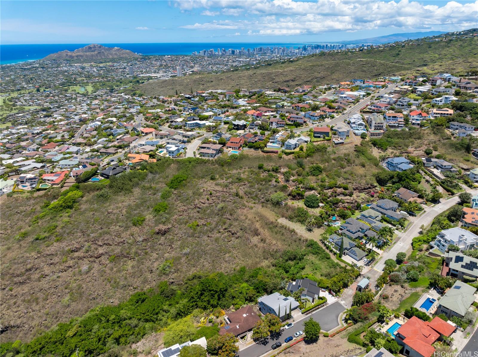 5442 Poola Street Honolulu, HI 96821 - Photo 10 of 24 a view of a city with mountains in the background