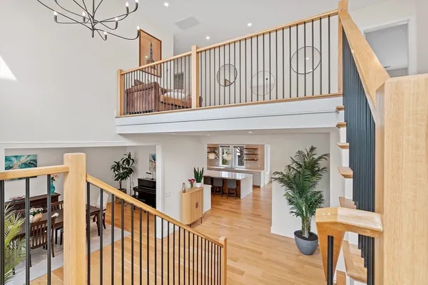 a view of entryway and hall