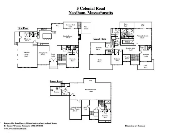 $3,250,000 | 5 Colonial Road, Needham, MA 02492