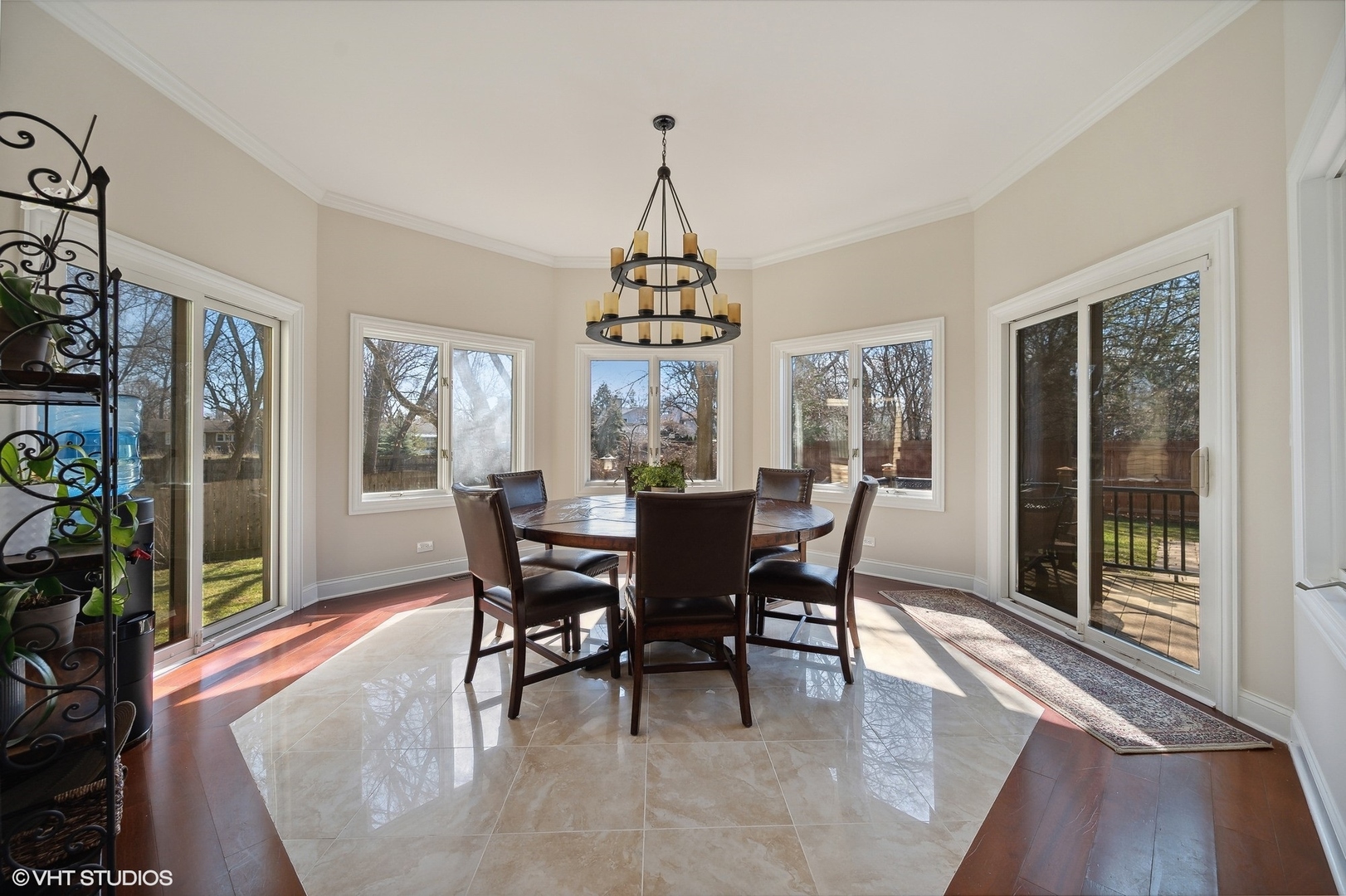1640 Pfingsten Road Northbrook, IL 60062 - Photo 6 of 34 a view of a dining room with furniture window and outside view