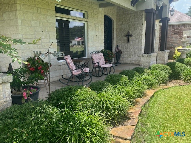 501 Barbara Street Ganado, TX 77962 - Photo 34 of 43 What a restful place to kick back in the evening to view the vastness of the front yard or to witness pets surveying their kingdom. The adjacent lot in front is yours too. What will you do with it? Keep it to expand your holdings, keep it for practicing your golf swing or a practice field for soccer or little league? Or, sell it? It's legally platted separately, so an uncomplicated sale would be easy to accomplish.