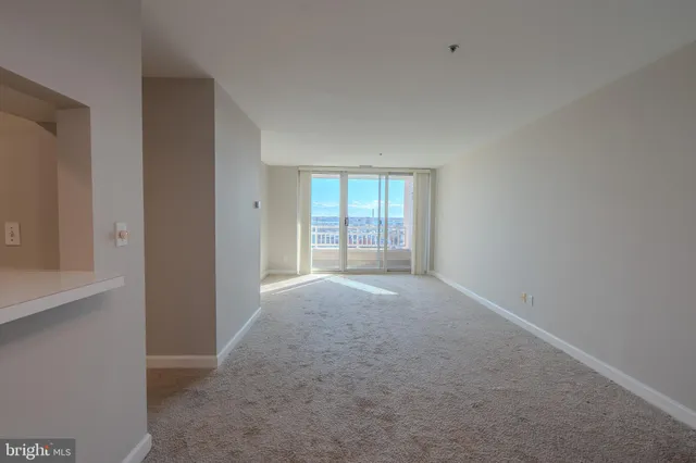 a view of empty room