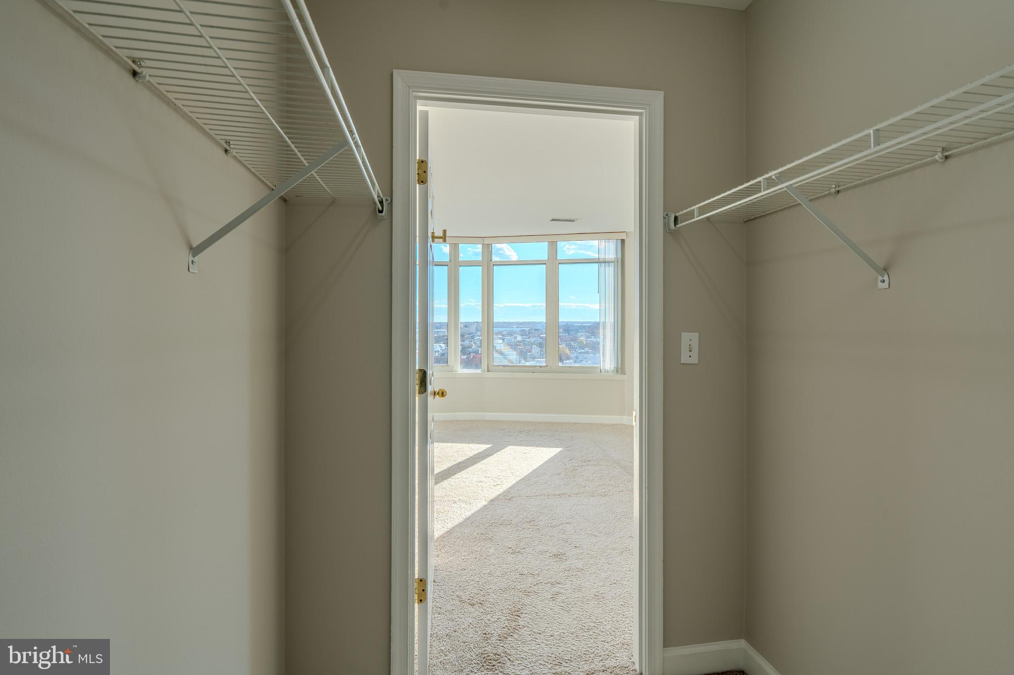 100 Harborview Drive, Unit 1208 Baltimore, MD 21230 - Photo 26 of 36 a view of a closet from a window