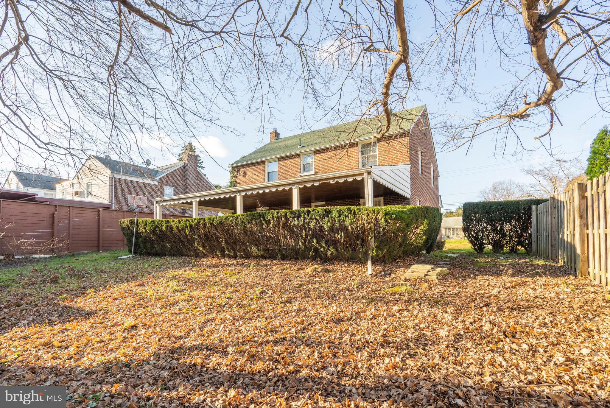 7611 Oak Lane Road Cheltenham, PA 19012 - Photo 25 of 33 Rear facade