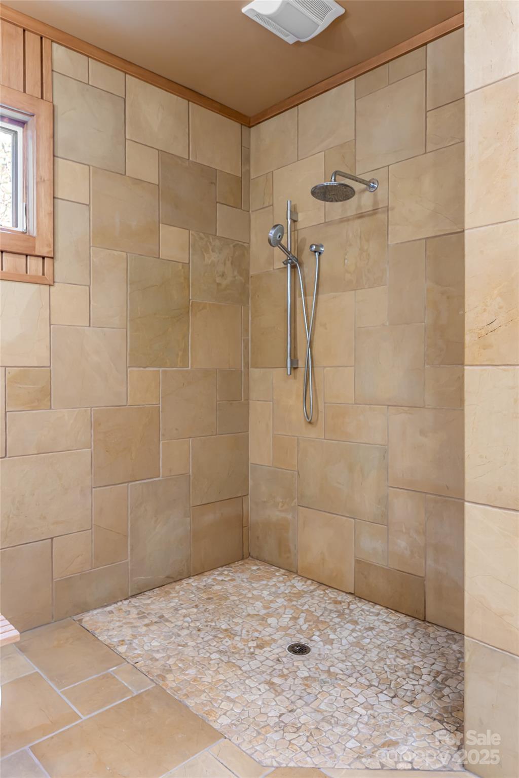 147 Dye Leaf Road Fairview, NC 28730 - Photo 22 of 46 a bathroom with a shower