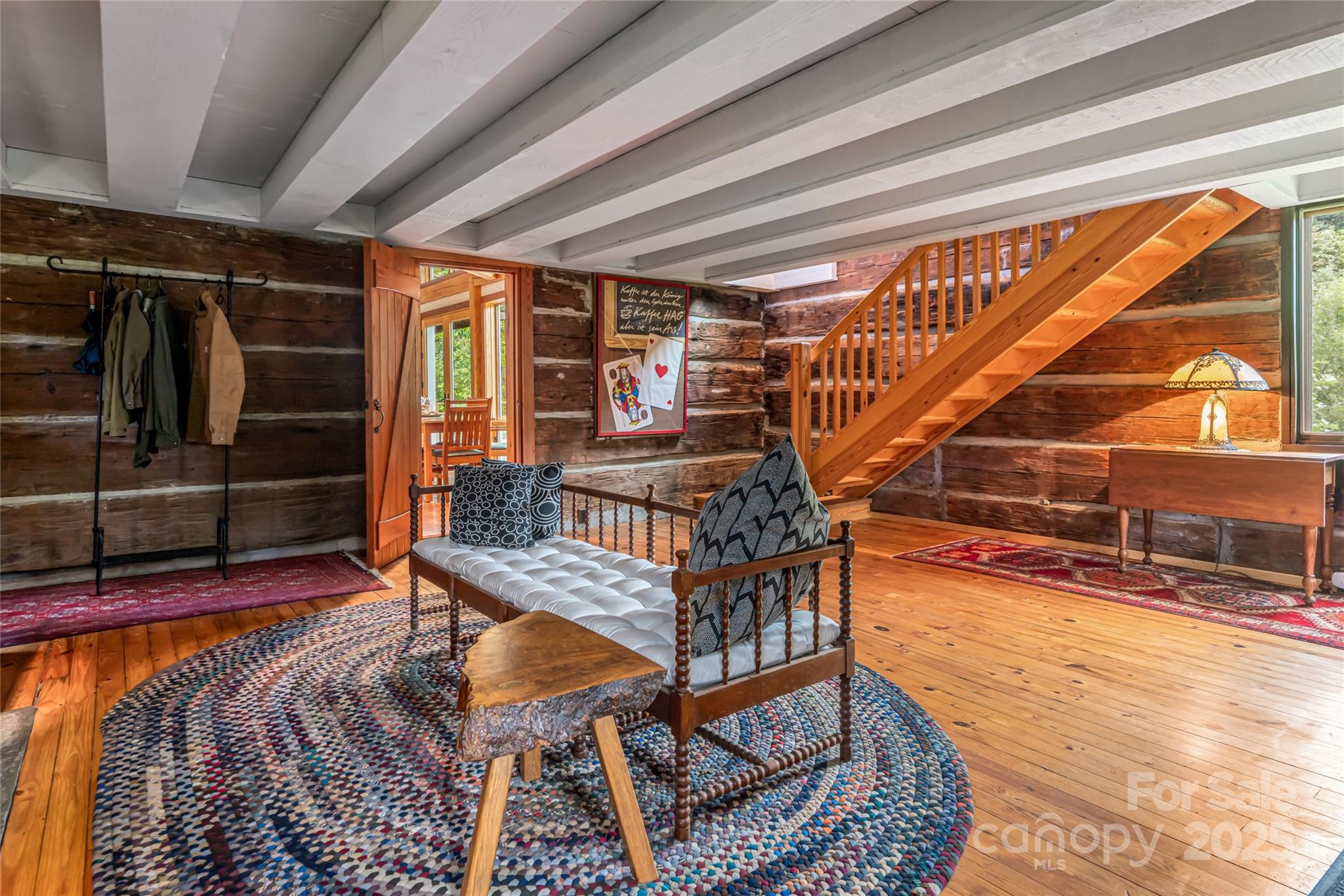 147 Dye Leaf Road Fairview, NC 28730 - Photo 4 of 46 a view of entryway with wooden floor