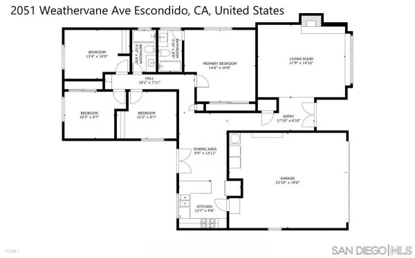 $849,900 | 2051 Weathervane Avenue, Escondido, CA 92027