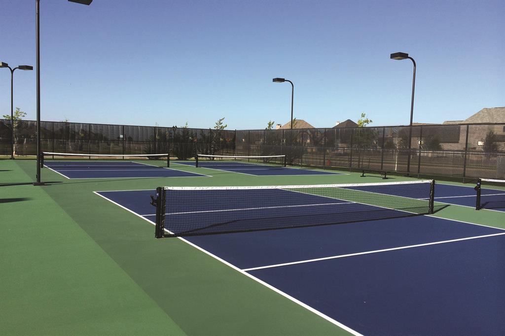 413 Allbright Road Celina, TX 75009 - Photo 33 of 37 a view of an outdoor space and tennis court