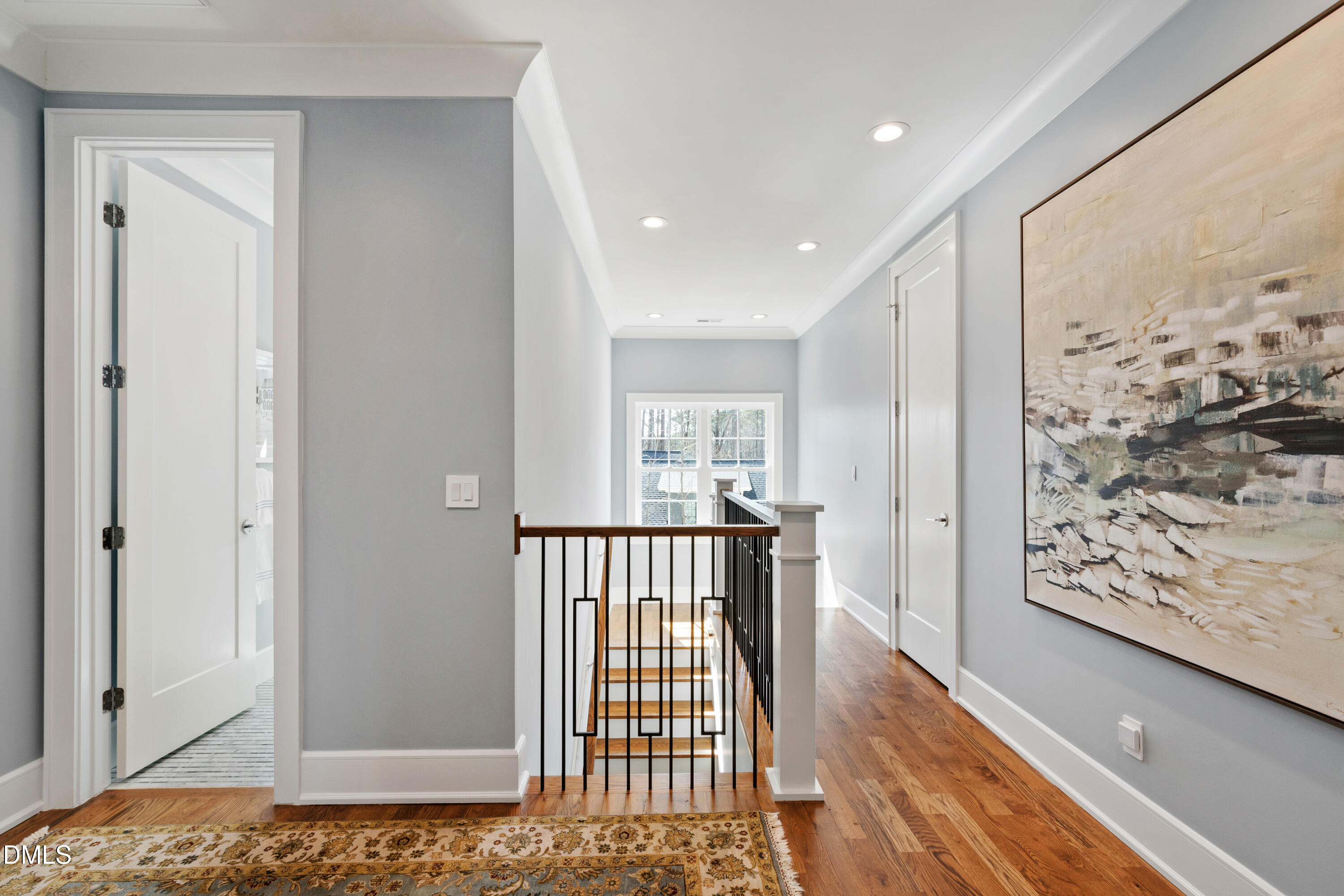2721 Sanctuary Woods Lane Raleigh, NC 27606 - Photo 31 of 50 a view of entryway with wooden floor
