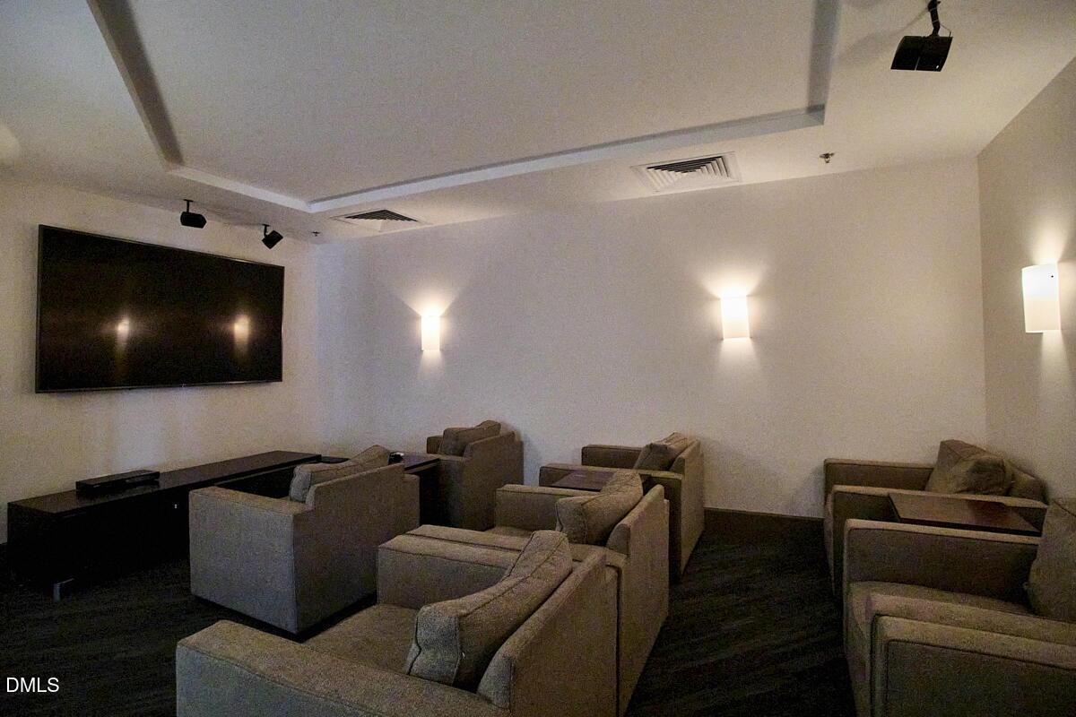 301 Fayetteville Street, Unit 2304 Raleigh, NC 27601 - Photo 34 of 47 Theater Room