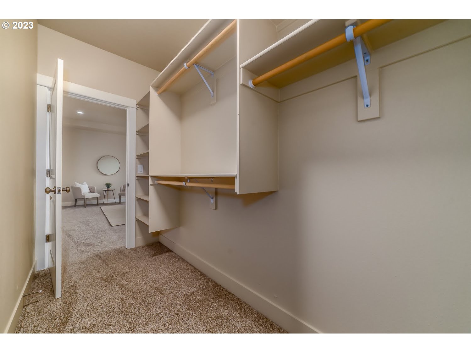 361 Mountaingate Drive Springfield, OR 97478 - Photo 24 of 35 a view of a room with racks on the wall