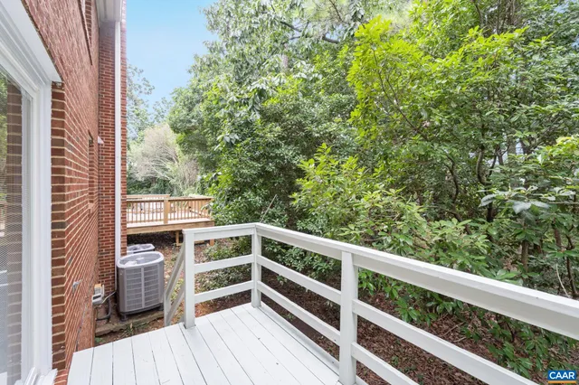 a view of balcony and deck