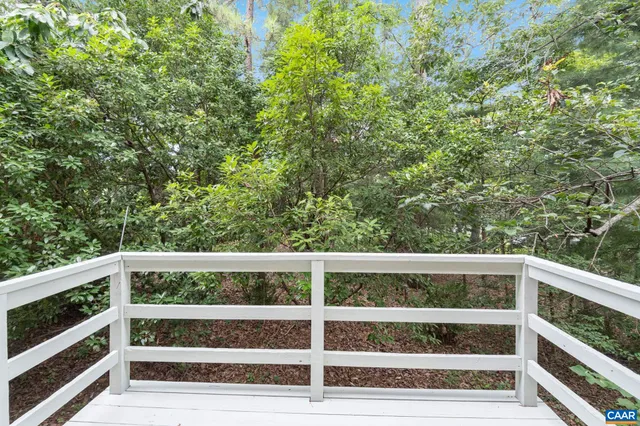 a view of wooden fence