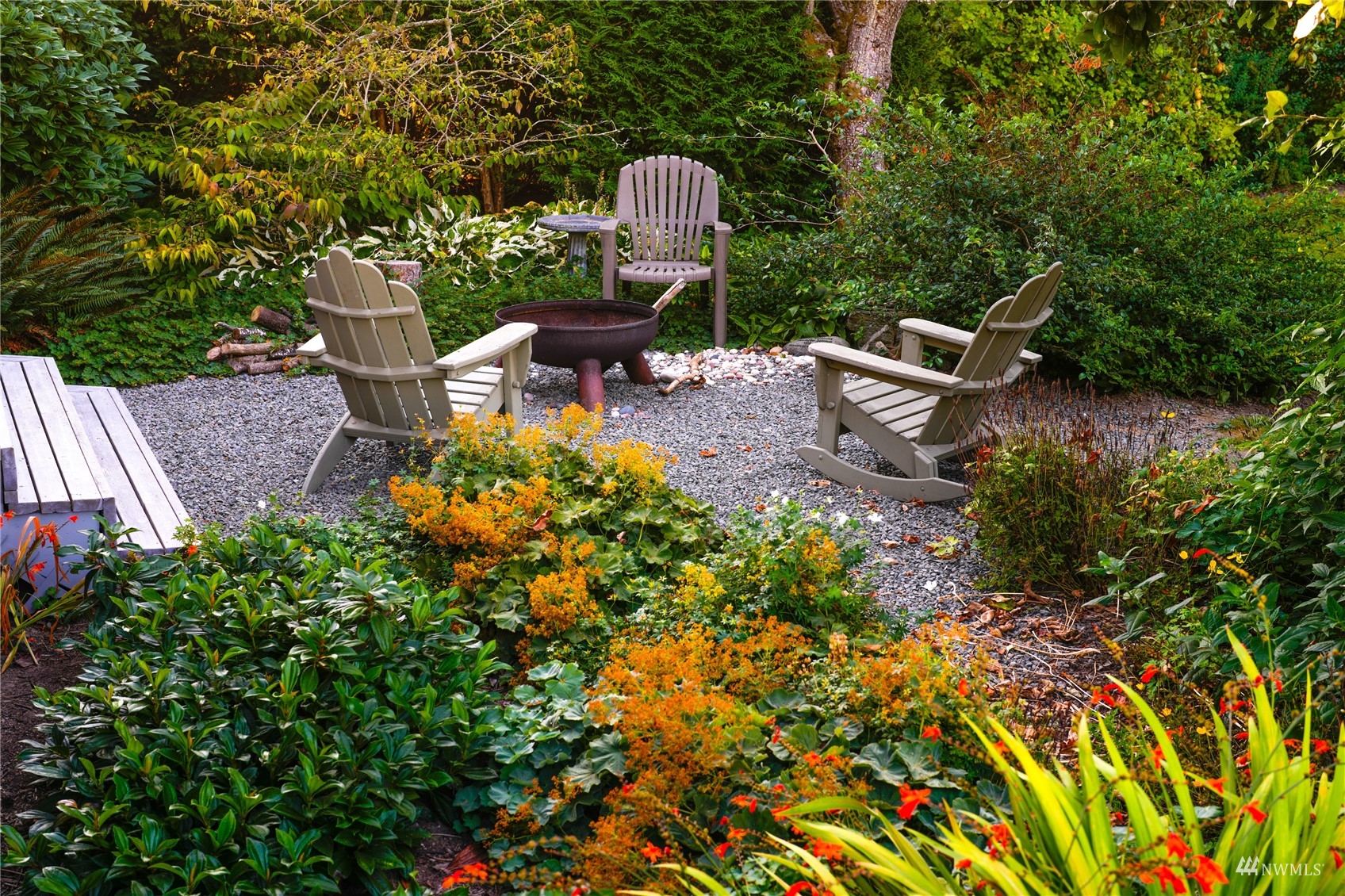 15816 Polson Road Mount Vernon, WA 98273 - Photo 27 of 40 a view of a chair and table in the garden