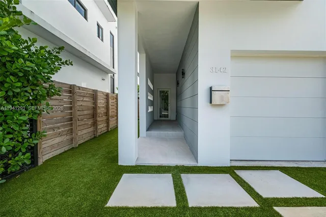 a view of outdoor space and deck