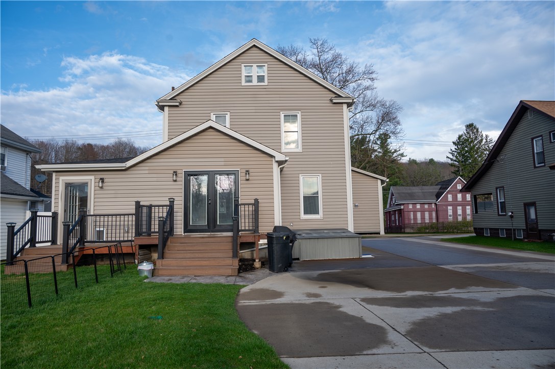 426 Seneca Road Hornellsville, NY 14843 - Photo 31 of 39 Back side of the house, both back decks are new