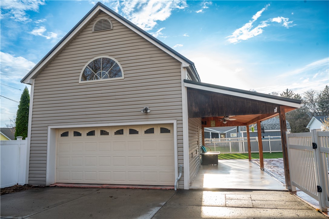 426 Seneca Road Hornellsville, NY 14843 - Photo 34 of 39 This garage holds two vehicles comfortably as well