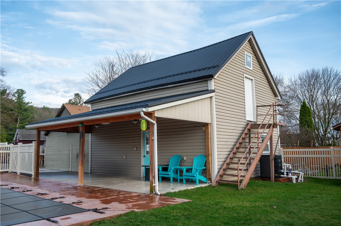 426 Seneca Road Hornellsville, NY 14843 - Photo 35 of 39 Perfect covered patio area to catch some shade aft