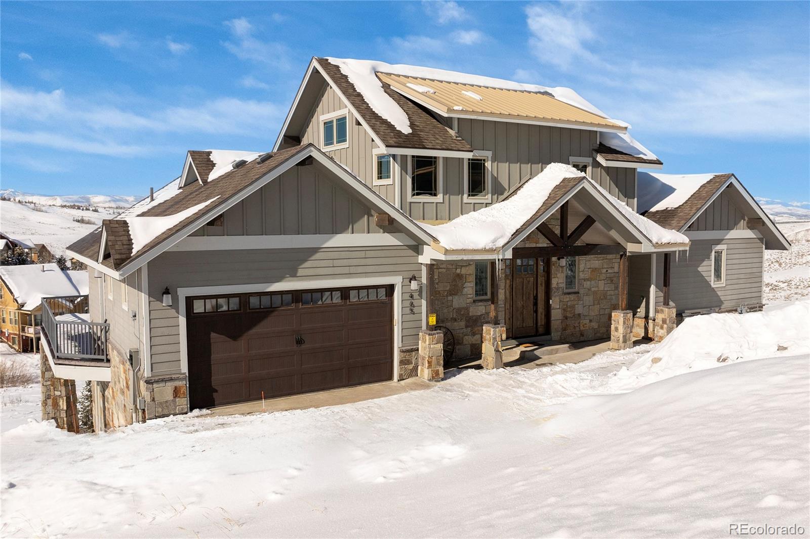 465 Lower Ranch View Drive Granby, CO 80446 - Photo 18 of 50 a view of a house with a yard