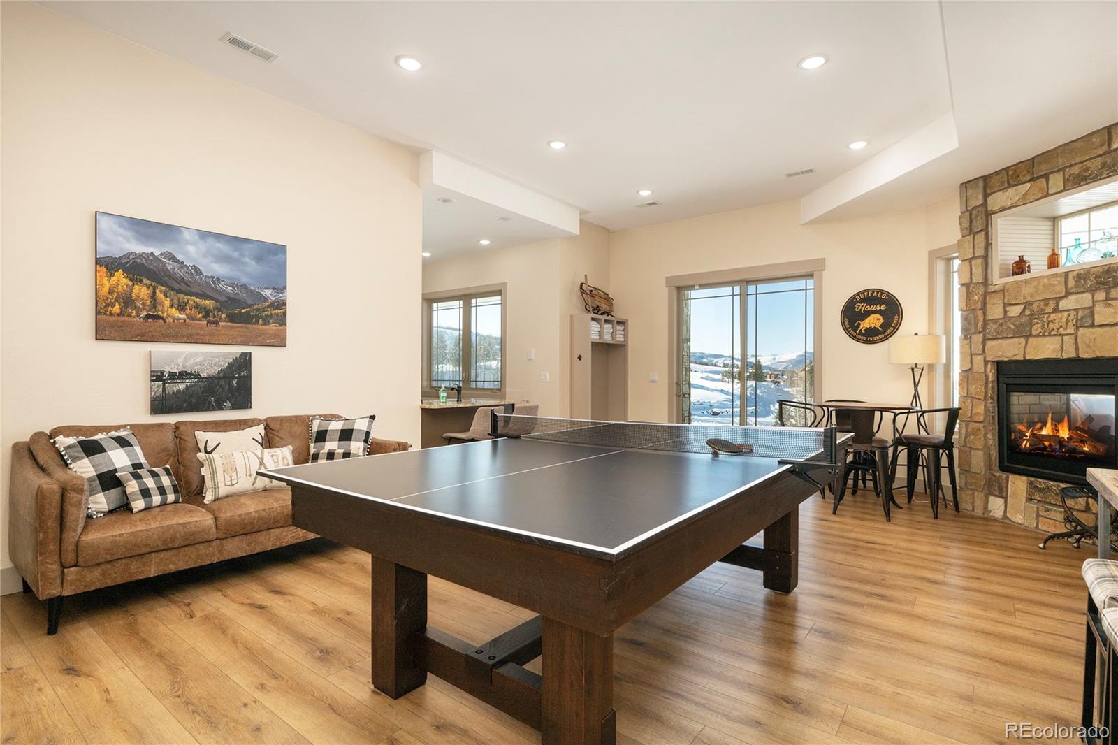 465 Lower Ranch View Drive Granby, CO 80446 - Photo 42 of 50 a living room with furniture and wooden floor