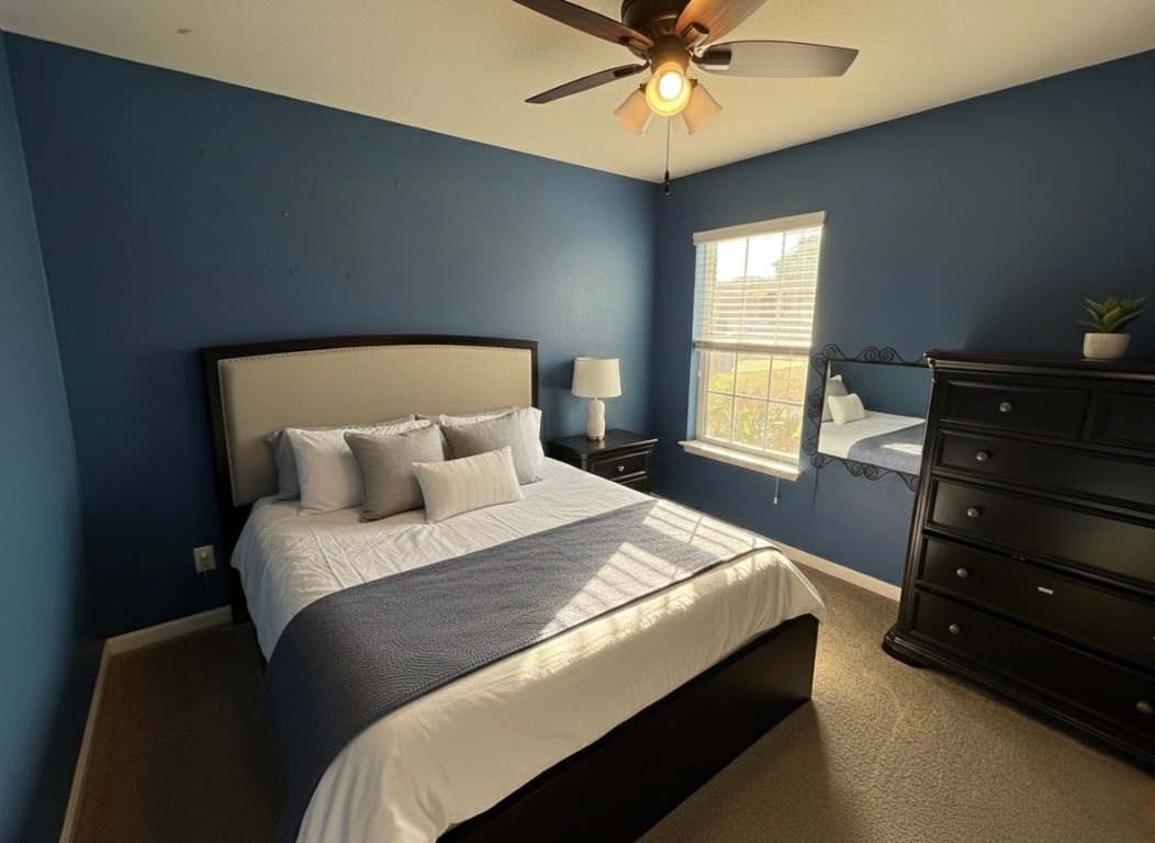 108 Koontz Loop Jarrell, TX 76537 - Photo 11 of 20 Carpeted bedroom with baseboards and a ceiling fan