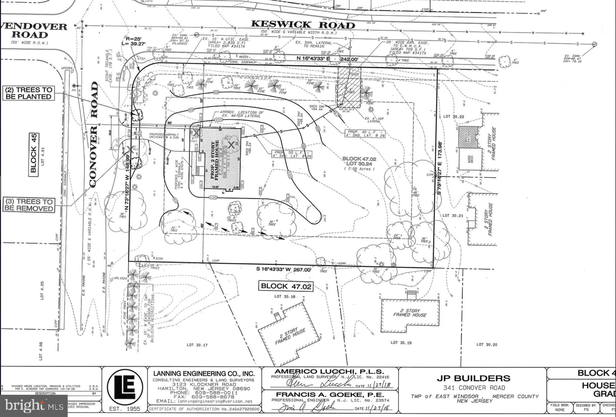 341 Conover Road Hightstown, NJ 08520 - Photo 54 of 54 Survey