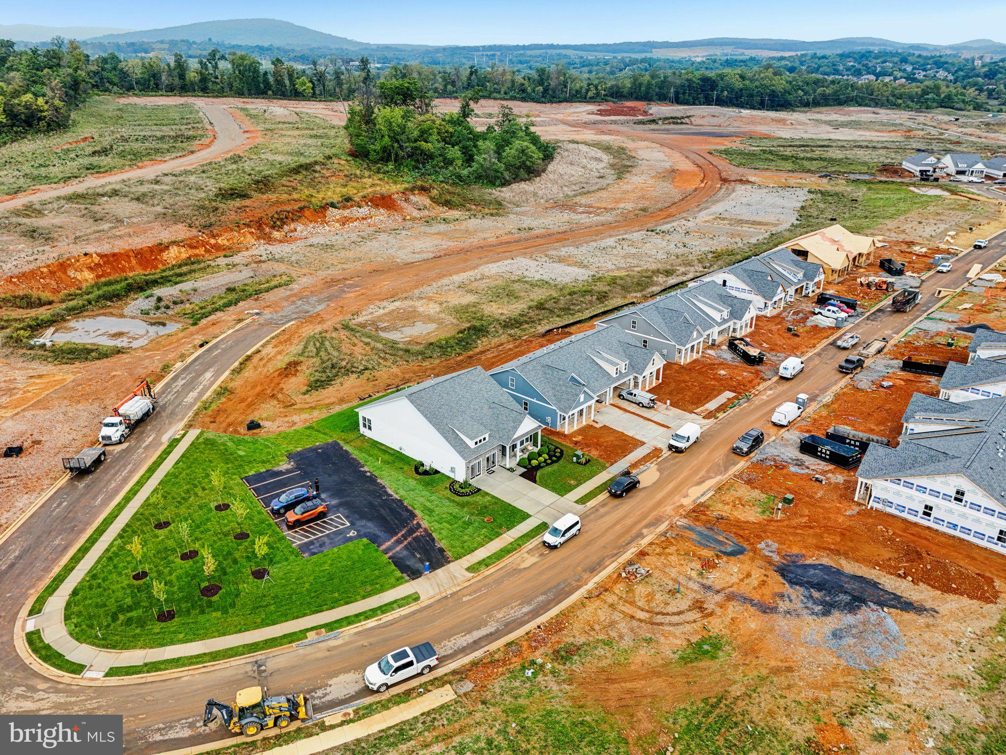 121 Hydrangea Way Winchester, VA 22602 - Photo 69 of 83 an aerial view of residential houses with outdoor space and river