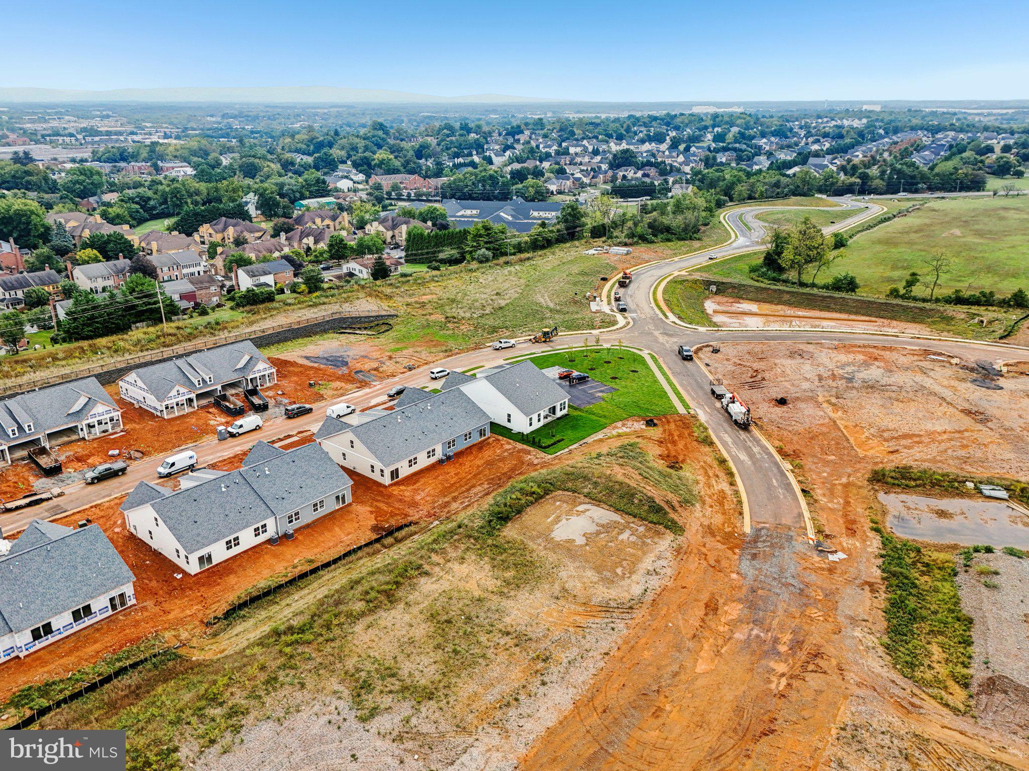 121 Hydrangea Way Winchester, VA 22602 - Photo 74 of 83 an aerial view of residential houses with outdoor space