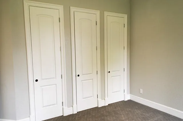 a view of empty room