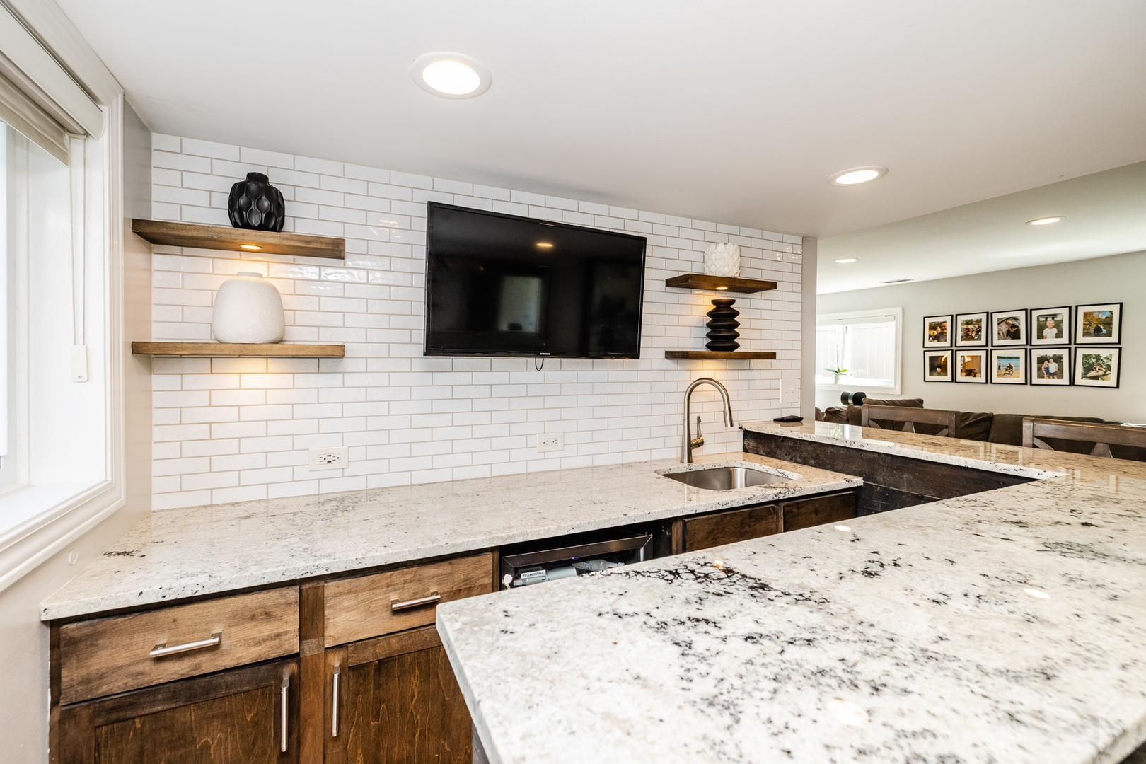 449 Geneva Road Glen Ellyn, IL 60137 - Photo 13 of 21 a view of kitchen sink and microwave