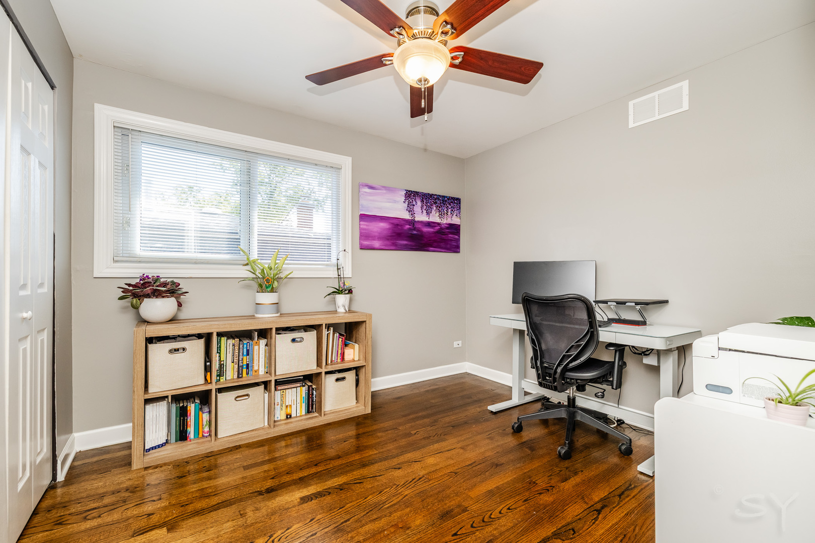 449 Geneva Road Glen Ellyn, IL 60137 - Photo 19 of 21 a view of a workspace with furniture and a window