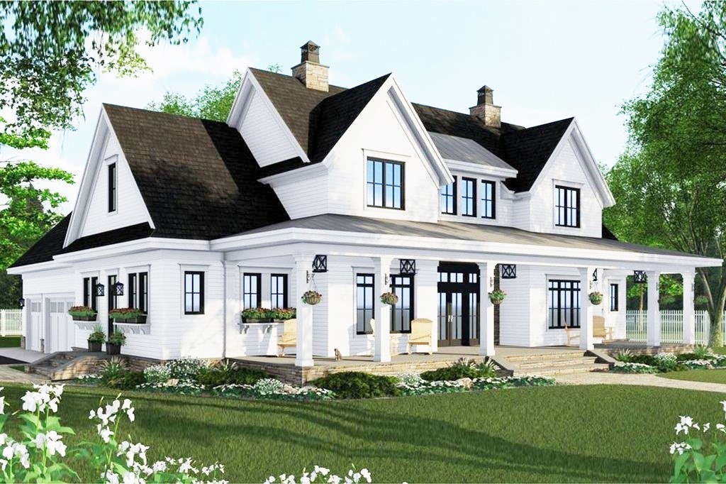 front view of house with a yard