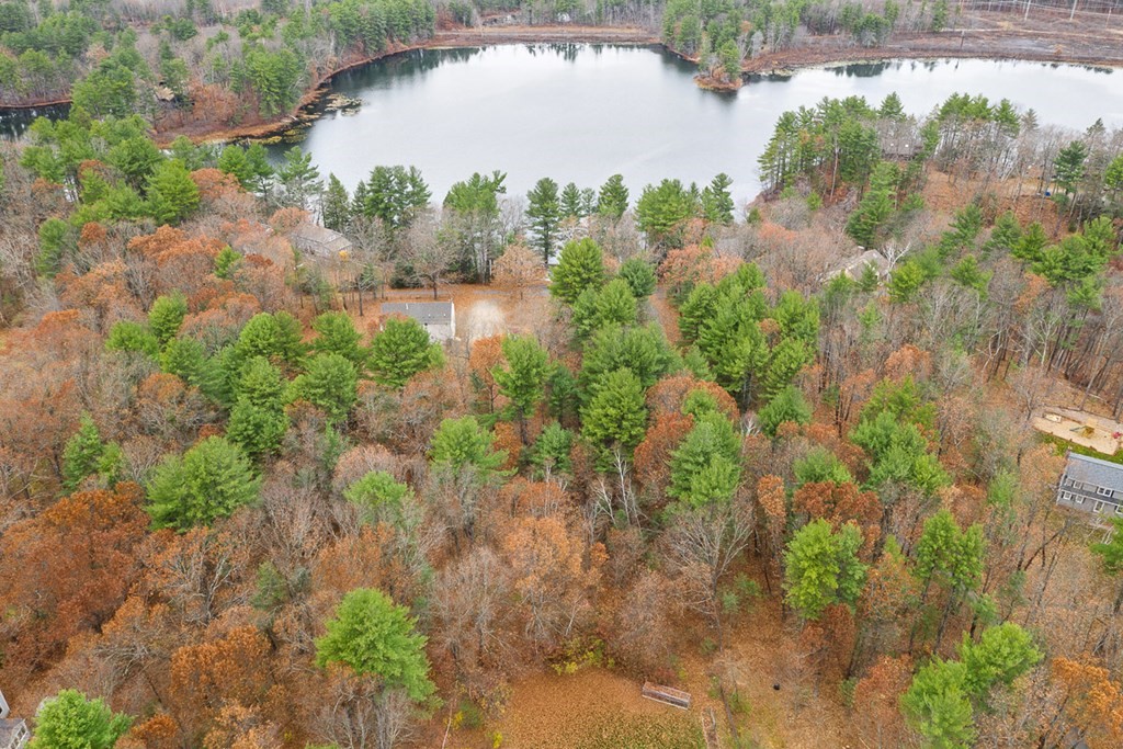 4 Baron Way Littleton, MA 01460 - Photo 7 of 10 an aerial view of a house with yard and lake view