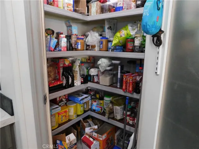 a room with storage and utility