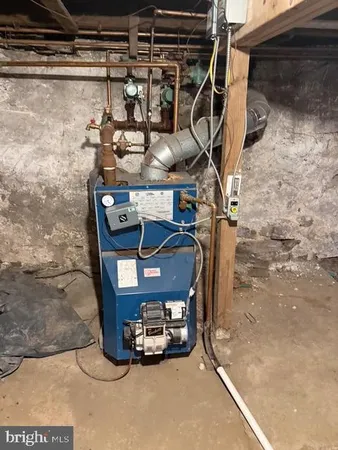 a view of water heater room
