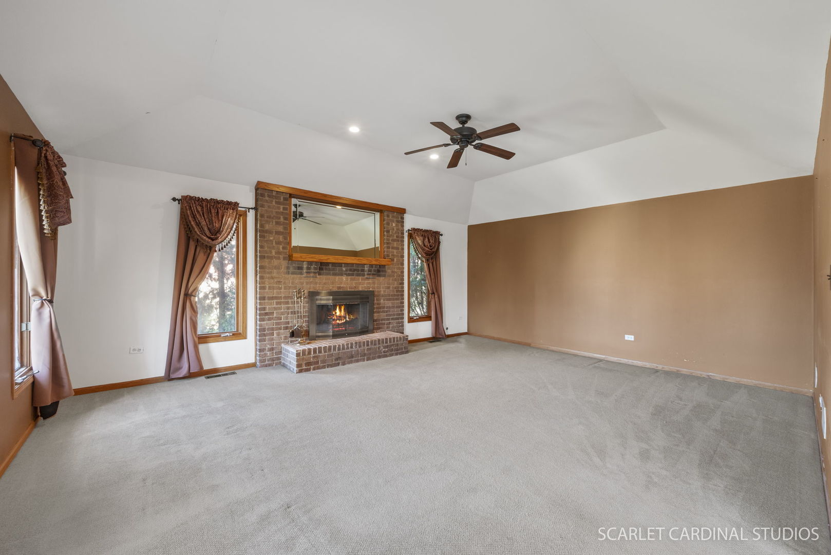 20428 South Grand Prairie Lane Frankfort, IL 60423 - Photo 11 of 29 a view of an empty room with a fireplace