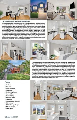 $1,695,000 | 311 Lakeshore Drive, San Francisco, CA 94132