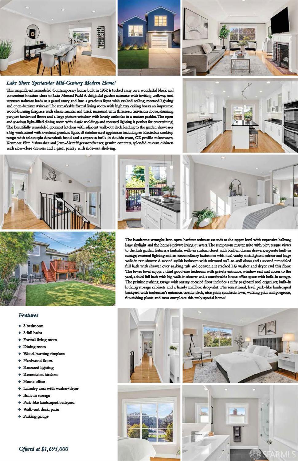 311 Lakeshore Drive San Francisco, CA 94132 - Photo 69 of 70