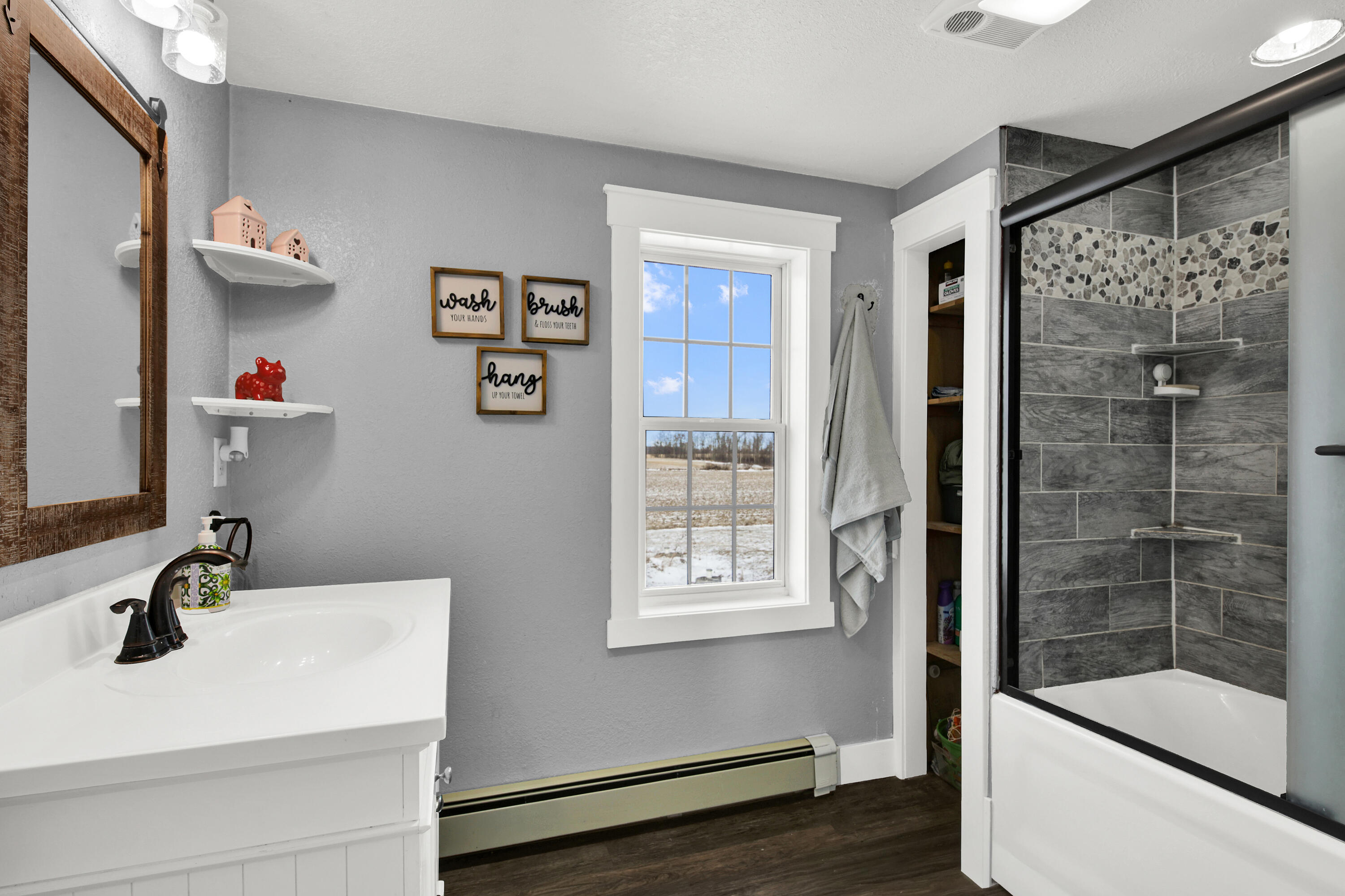 N3429 Highview Road Lyndon, WI 53011 - Photo 12 of 22 Updated Bathroom