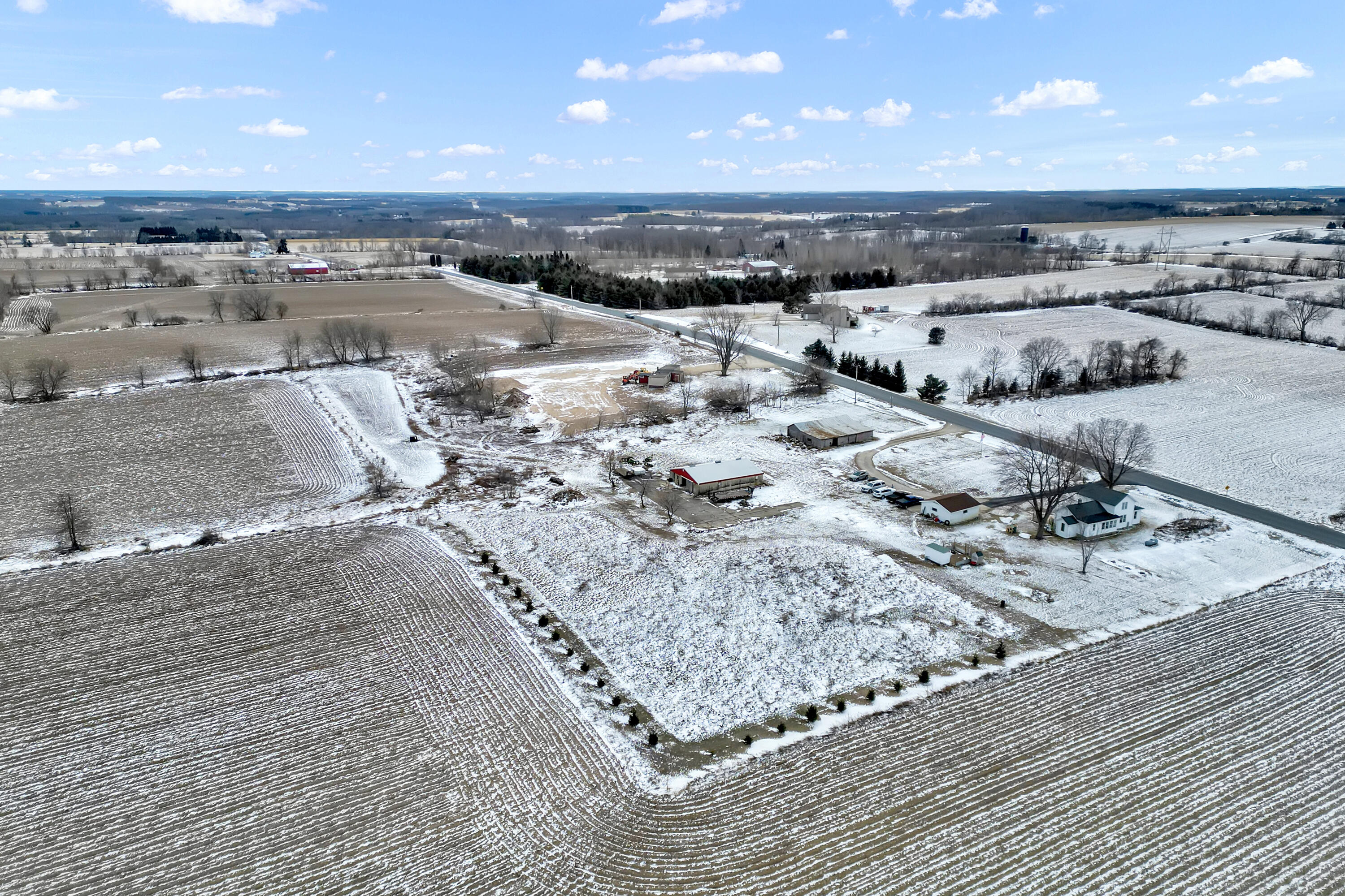 N3429 Highview Road Lyndon, WI 53011 - Photo 20 of 22 Aerial of Property